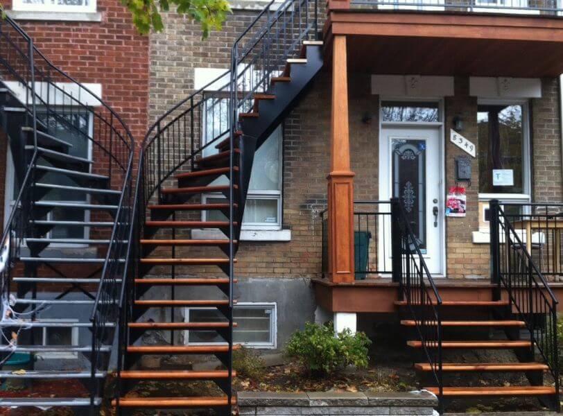 escalier aluminium Montréal