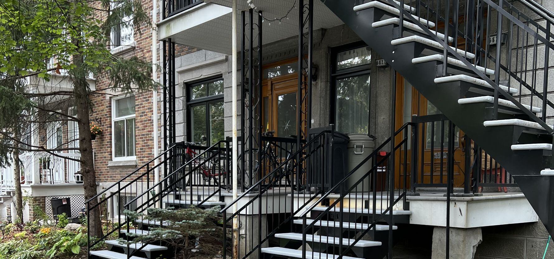 escalier extérieur Montréal