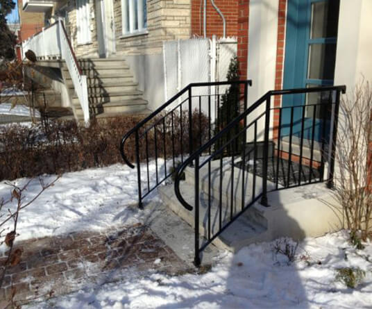 escalier extérieur grand Montréal